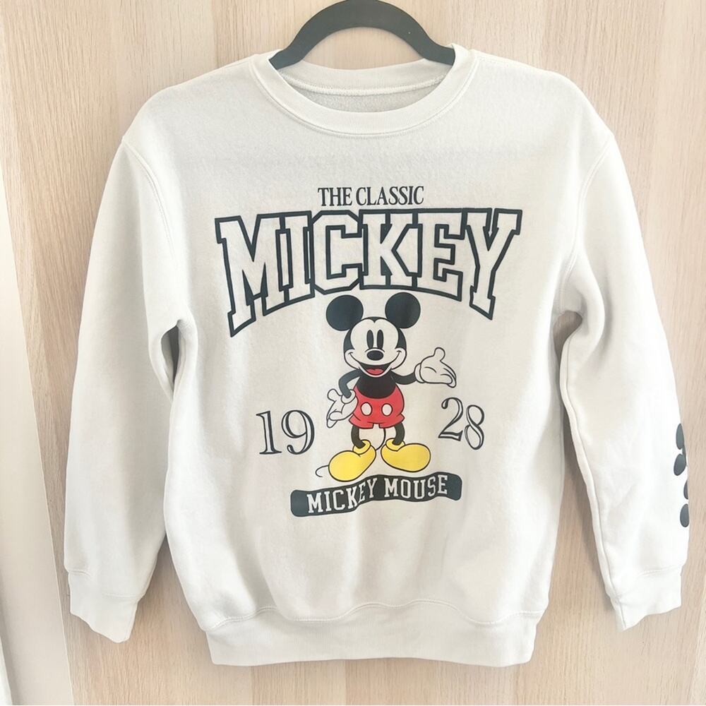 Disney Classic Mickey Mouse Sweatshirt Unisex XS